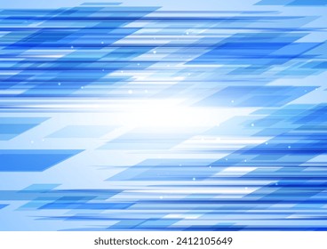 Speedy blue digital image background