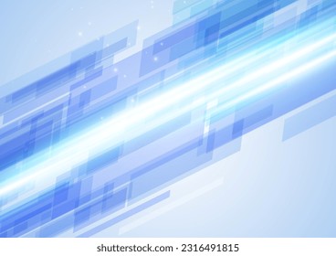 Speedy blue network cyber background