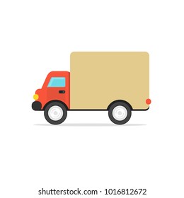 Speedy Express Delivery wagon sign, icon, label. Vector illustration