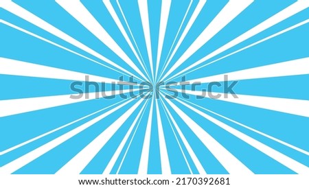 Speedy radiant light blue and white background.