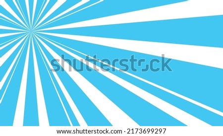 Speedy radiant light blue and white background.