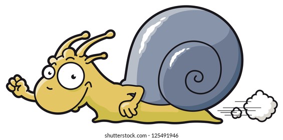 Speedy snail