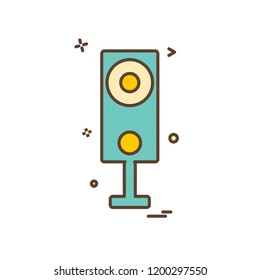 speeker icon design vector