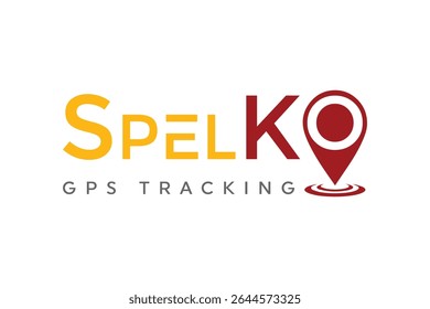 Spelko GPS Tracking Logo vector modern logo