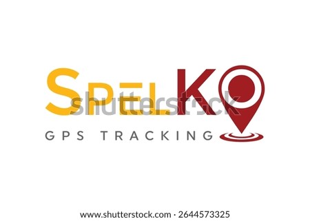 Spelko GPS Tracking Logo vector modern logo