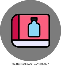 Spell Book Colorful Icon Style