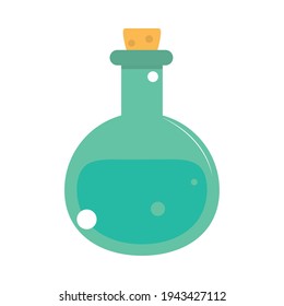 spell liquid bottle icon isolated