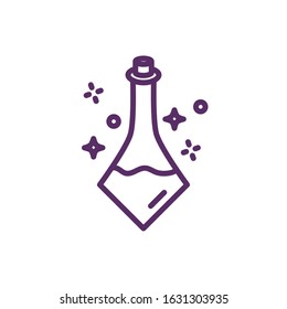 spell magic sorcery isolated icon vector illustration design