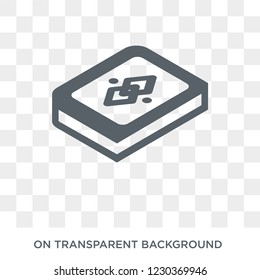 Spellbook icon. Trendy flat vector Spellbook icon on transparent background from Fairy Tale collection. 