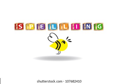 Spelling Bee Vector