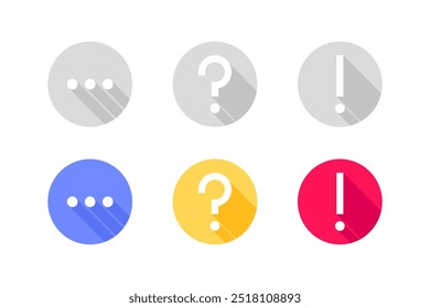 Spelling set icons. Flat Style. Vector icons.