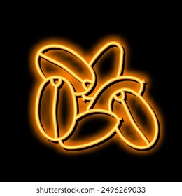 spelt seed neon light sign vector. spelt seed illustration