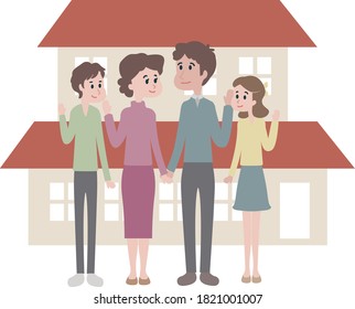 Spend time with family at home