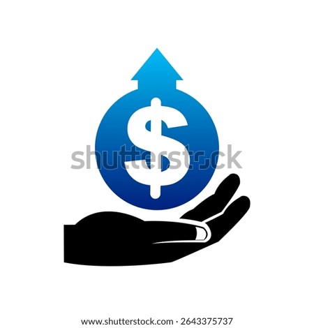 Spending icon logo design vector