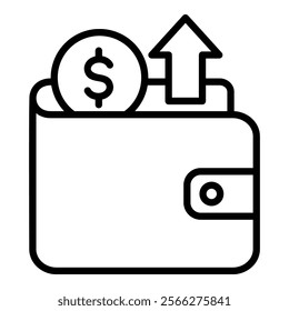 Spending Money Icon Element For Design