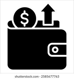 Spending Money Icon Element For Design