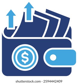 Spending Money Icon Element For Design