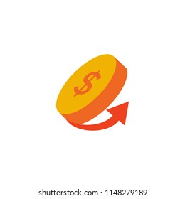 Spending Money Logo Icon Design