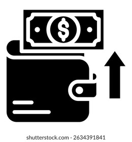 Spending Money Simple Vector Icon Collection