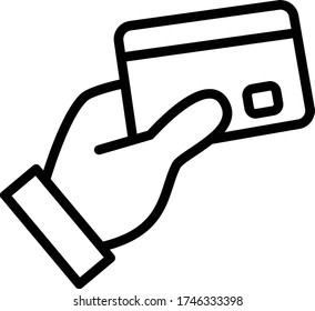 Spending On Credit Cards Concept Vector Icon Design, Addiction And Bad Habits Symbols On White Background