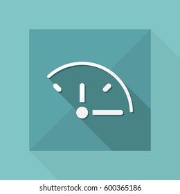 Spending time concept - Vector web icon