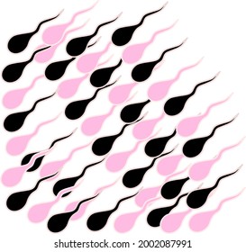 Sperm cell vector for your business.