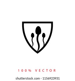 Sperm Defense icon ilustration