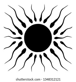 Sperm and Egg Clipart