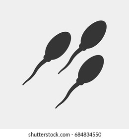 Sperm icon illustration isolated vector sign symbol