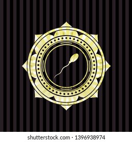 sperm icon inside shiny badge
