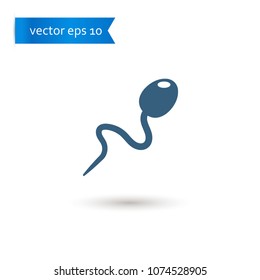 sperm. sperm icon. sign design. Vector EPS 10.