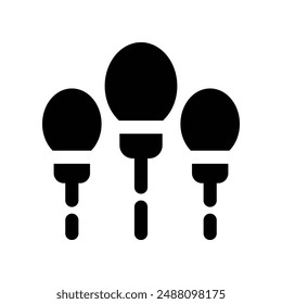 Vector de glifo para tu Sitio web, móvil, presentación y diseño de logo.