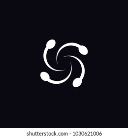 Sperm Logo, reproduction Design Template