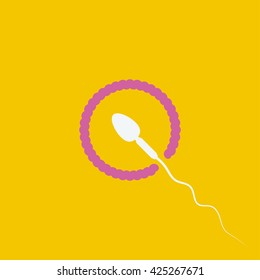 Sperm Penetration concept