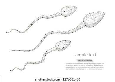 sperm vector icon, abstract icon goal , Competition concept. Innovation and unique way concept.