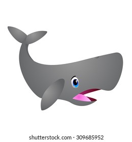 Sperm Whale Cartoon