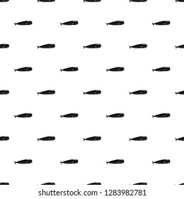 Sperm whale pattern seamless vector repeat geometric for any web design