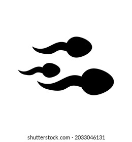 sperma icon or logo isolated sign symbol vector illustration - high quality black style vector icons
