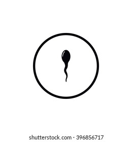 Spermatozoon icon.