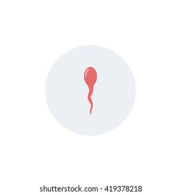 Spermatozoon icon.