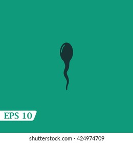 Spermatozoon icon.