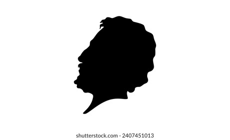 Speusippus ancient Greek philosopher, black isolated silhouette svg