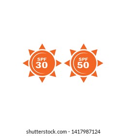Spf 30, 50, sun, UV protection, vector 