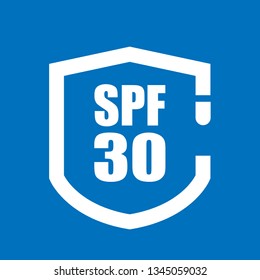 SPF 30 and shield 