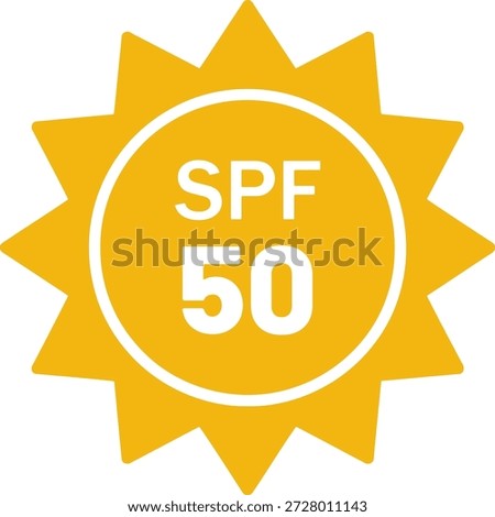 SPF 50 Sun Protection Badge