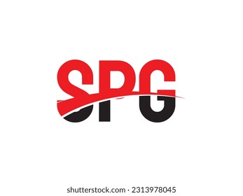SPG Letter Initial Logo Design Vector Illustration