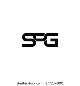 spg letter original monogram logo design