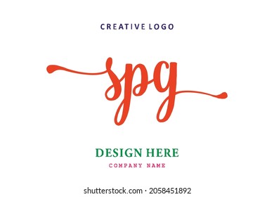 El logotipo de la inscripción de SPG es sencillo, fácil de entender y autorizado