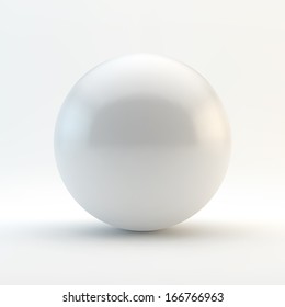 Sphere. 3D vector illustration. 