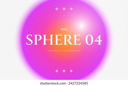 Sphere Abstract Background Color Vector